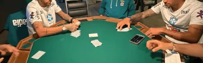 维尼修斯&amp;amp;内马尔等人打牌引热议，有球迷评论：无可救药